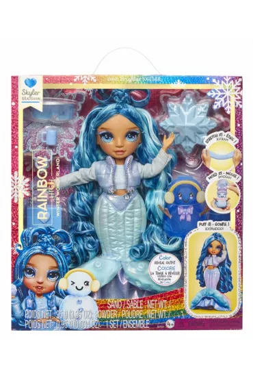 Lalka Rainbow High Winter   akcesoria Skyler Mga Entertainment