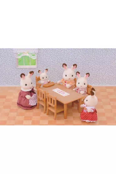 Sylvanian Zestaw do jadalni. St i krzesa