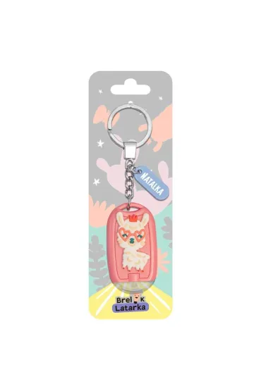Be-Happy Gifts Brelok 3D z latark� - Natalka