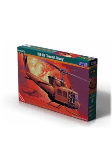 Model do sklejania 1:72 Helikopter UH-1N Desert Huey Zestaw farby + p�dzelek Olymp Aircraft