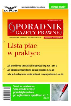 ePrasa Poradnik Gazety Prawnej 20/2013