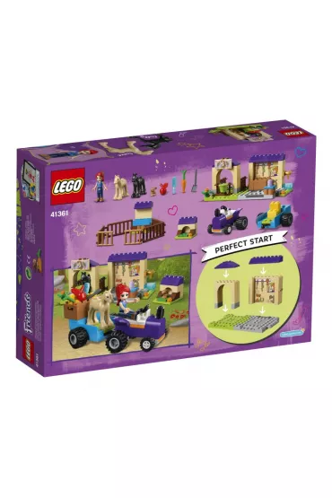 LEGO Friends Stajnia ze �rebakami Mii 41361