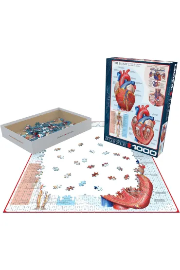 Puzzle 1000 el. The Heart Eurographics