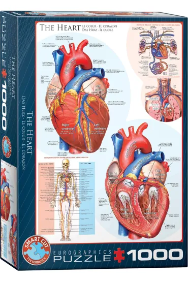 Puzzle 1000 el. The Heart Eurographics