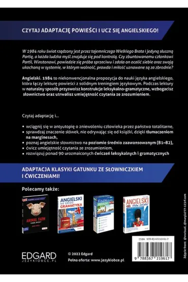 1984. Angielski z �wiczeniami. Poziom B1-B2