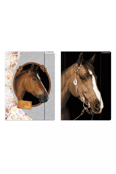 Starpak Teczka z gumk� A4 Horses