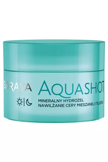 Soraya Aqua Shot mineralny hydro�el do cery mieszanej i t�ustej 50 ml