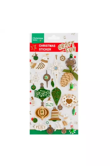 Craft with Fun Ozdoba Naklejki 3D �wi�teczne