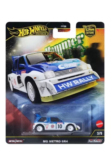 Hot Wheels. Kultowe auto MG Metro 6R4 HRW09 Mattel