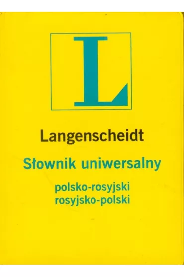 S�ownik uniwersalny polsko-rosyjski rosyjsko-polski promocja * * - Natalia Celer