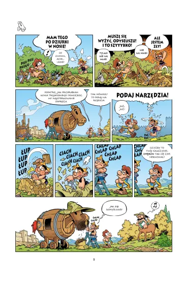 Mali bogowie. Kierunek Troja! Tom 13 - Christophe Cazenove, Philippe Larbier