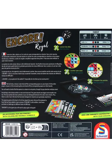 Gra Encore Royal Jeszcze raz! edycja kr�lewska Schmidt-gry