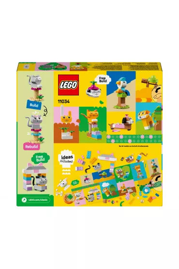 LEGO Classic Kreatywne zwierztka 11034