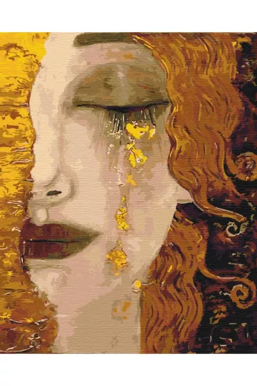 Symag Malowanie po numerach - Paint it! Z�ote �zy. Gustav Klimt 40x50cm