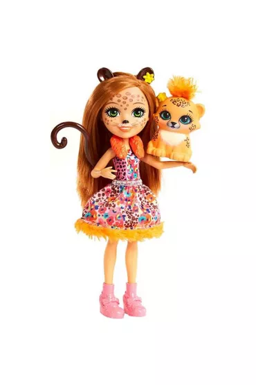 Enchantimals Lalka dodatkowa + zwierz�tko FNH22 Mattel