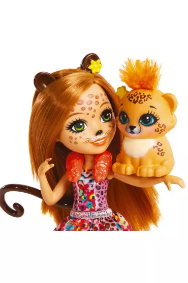 Enchantimals Lalka dodatkowa + zwierz�tko FNH22 Mattel