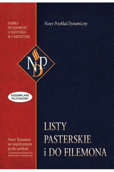 Listy pasterskie i do Filemona NPD