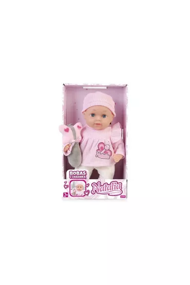 Lalka Natalia bobas z zabawk� 33 cm Artyk