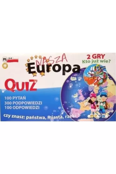 PROMO Gra Quiz 2w1 Nasza Europa Kto ju� wie? 804518 Artyk