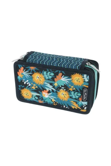 Herlitz Pi�rnik 31 cz. potr�jny Happy Lions