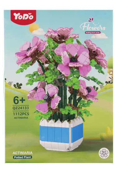 Klocki konstrukcyjne Kwiaty 1112 szt. MEGA CREATIVE 567482
