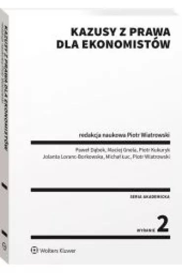Kazusy z prawa dla ekonomist�w - Piotr Wiatrowski