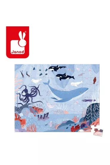 Puzzle w walizce Ocean arktyczny 6+ Janod