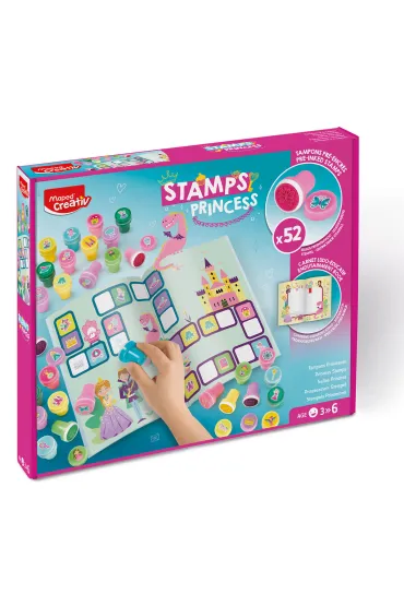 Creativ. Kolorowe Stempelki. �wiat Ksi�niczek Maped
