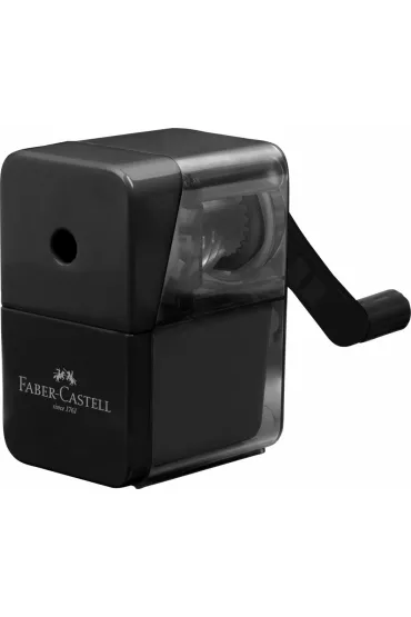 Faber-Castell Temper�wka na korbk� czarna