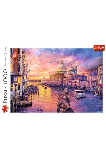 Puzzle 1000 el. Uroki Wenecji Trefl