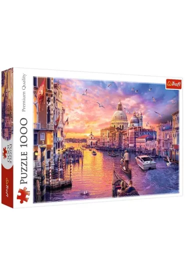 Puzzle 1000 el. Uroki Wenecji Trefl