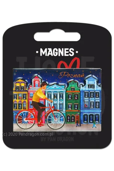 Pan Dragon Magnes Pozna� ILP-MAG-C-POZ-19