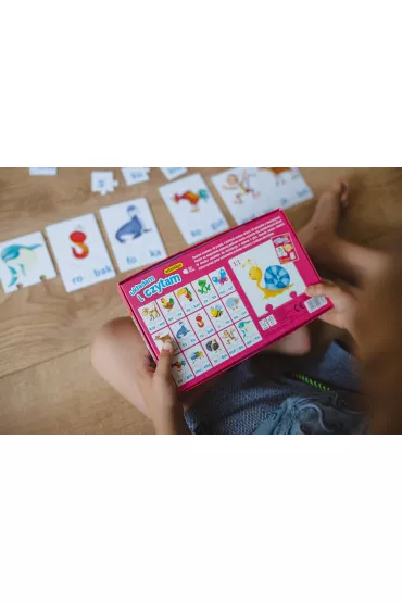 Puzzle edukacyjne. Uk�adam i czytam Adamigo - Julia Pogorzelska 
