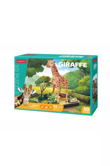 Cubic Fun puzzle 3D Zwierz�ta �yrafa Dante