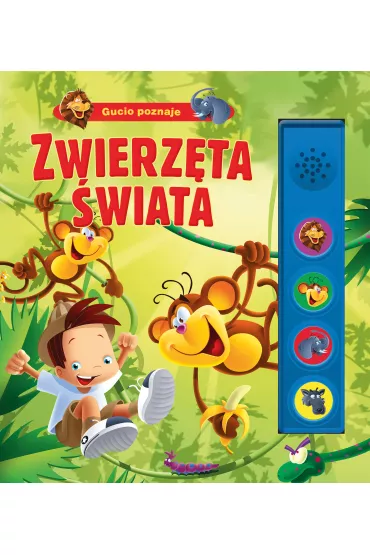 Gucio 4 d�wi�ki. Zwierz�ta �wiata - Urszula Koz�owska