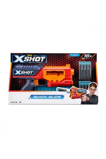 X-SHOT Excel Quick Slide wyrzutnia 16 strzaek Zuru X-Shot