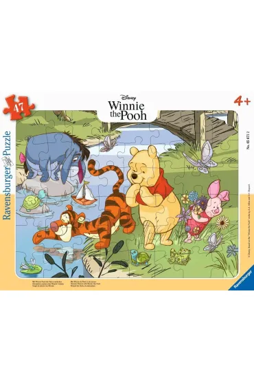Puzzle 48 Winnie the Pooh Frame Ravensburger