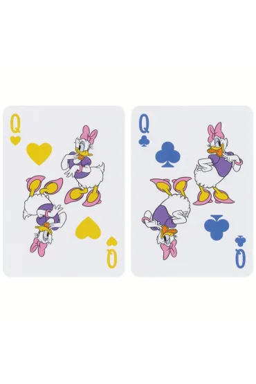 Karty do gry Donald Duck, edycja 90-lecia, kolor niebieski