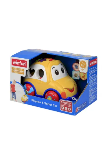 Zabawka do ci�gni�cia B/O Auto sorter  klocki dzwi�k/�wiat�o SMILY PLAY 000659