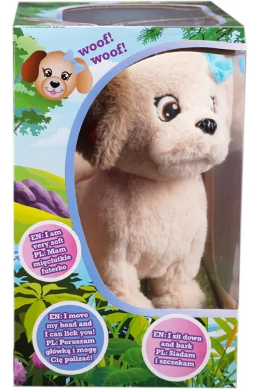 Puppy Luv interaktywny piesek labrador Meggy DKO0877 Tm Toys