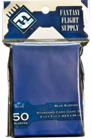 FFG Standard Card Game Sleeves - Blue (Niebieskie) 50 Fantasy Flight Games