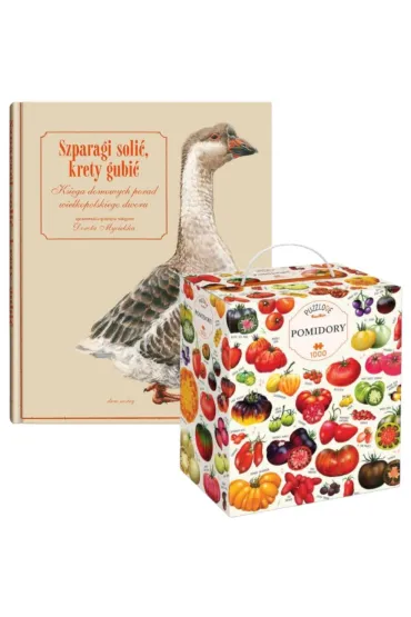 Puzzle Pakiet: Szparagi soli�, krety gubi�, Puzzlove CzuCzu 1000 el. Pomidory