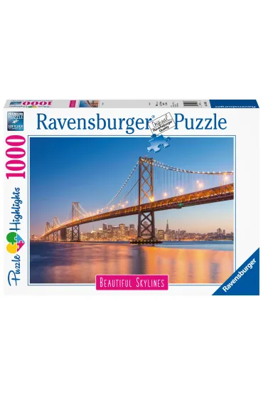 Puzzle 1000 el. San Francisco Most Ravensburger