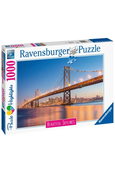 Puzzle 1000 el. San Francisco Most Ravensburger