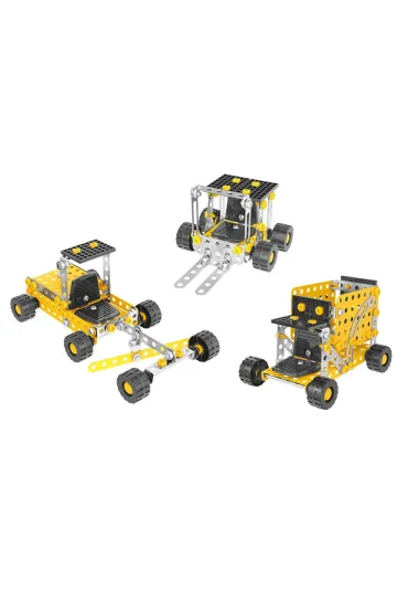 Konstruktor metalowy 225el Technok