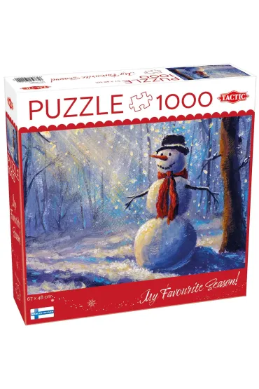 Puzzle 1000 el. Happy Snowman Tactic
