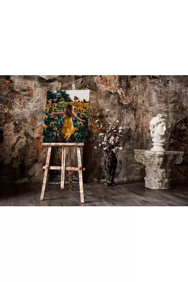 Twoje Hobby Malowanie po numerach - S�oneczniki 40x50cm