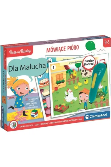 M�wi�ce Pi�ro 500 Pyta� dla malucha Clementoni