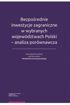 eBook Bezporednie inwestycje zagraniczne w wybranych wojewdztwach Polski - analiza porwnawcza pdf