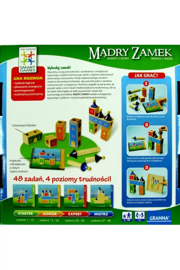 M�dry zamek - uk�adanka logiczna Smart Games